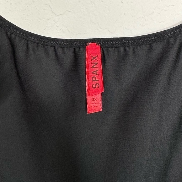 Spanx Women's‎ Simplicity Slimming Open Bust Mid-Thigh Bodysuit- Sz 3X - Picture 4 of 6